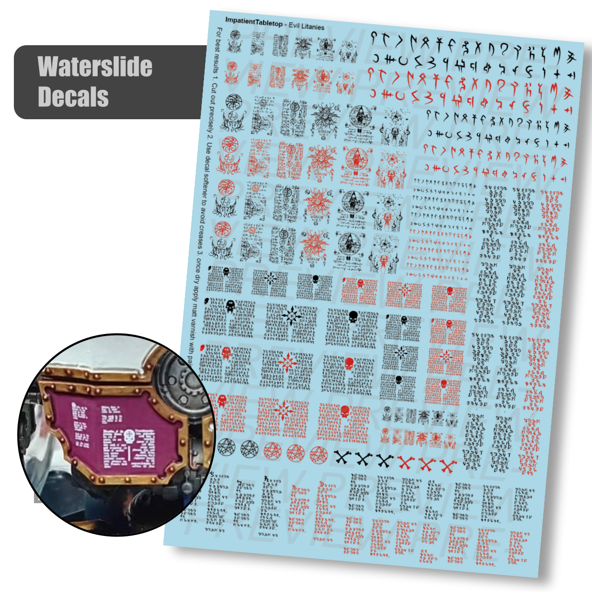 Litanies and Scripture Evil