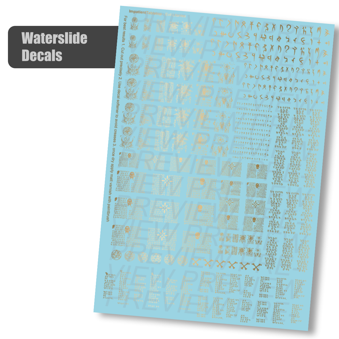 Litanies and Scripture Evil