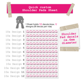 Custom Space Knights Decal Sheet