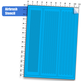 Stencil Jagged Pattern