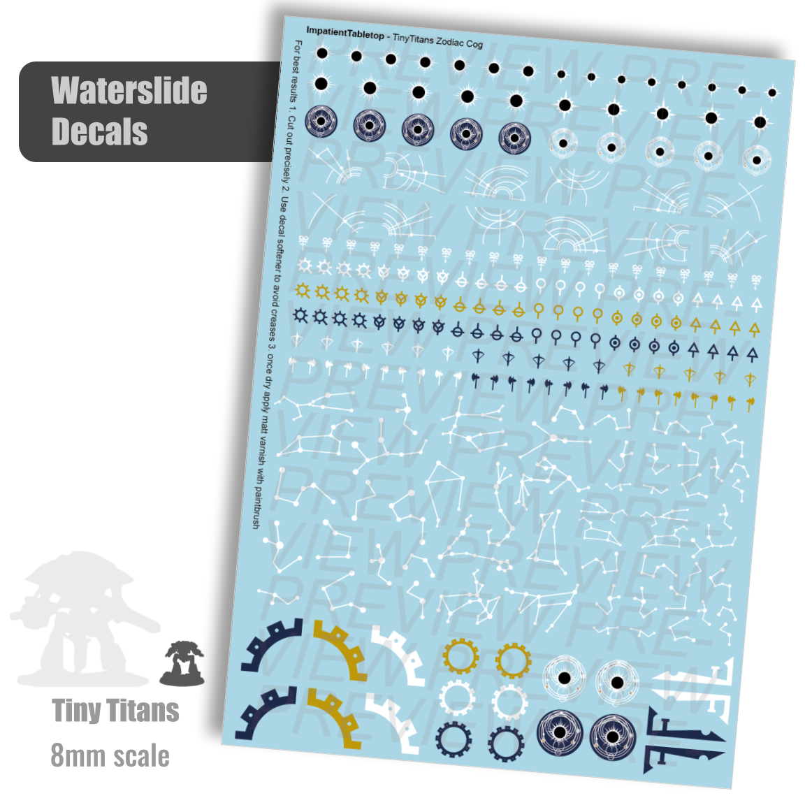 Zodiac Cog Tiny Titan