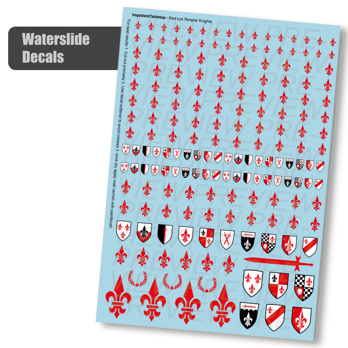 Templar Fleur de Lys