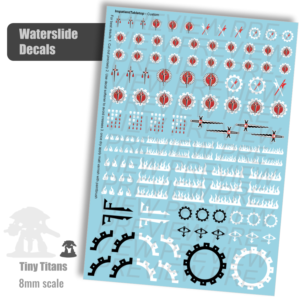 Kriss Blade Cog Tiny Titan