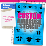 Custom Airbrush Stencil