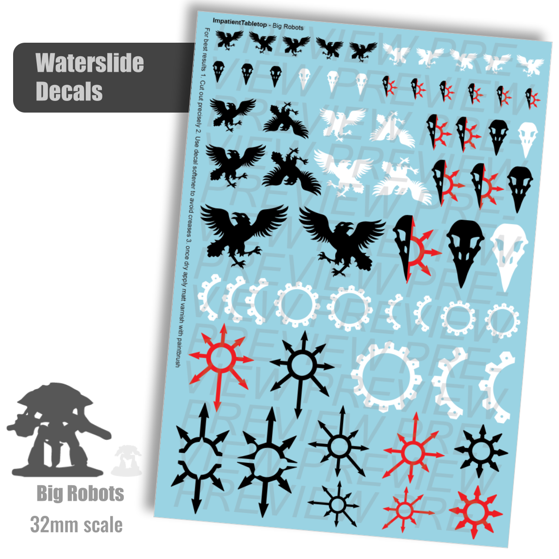 Raven Cog Big Robots