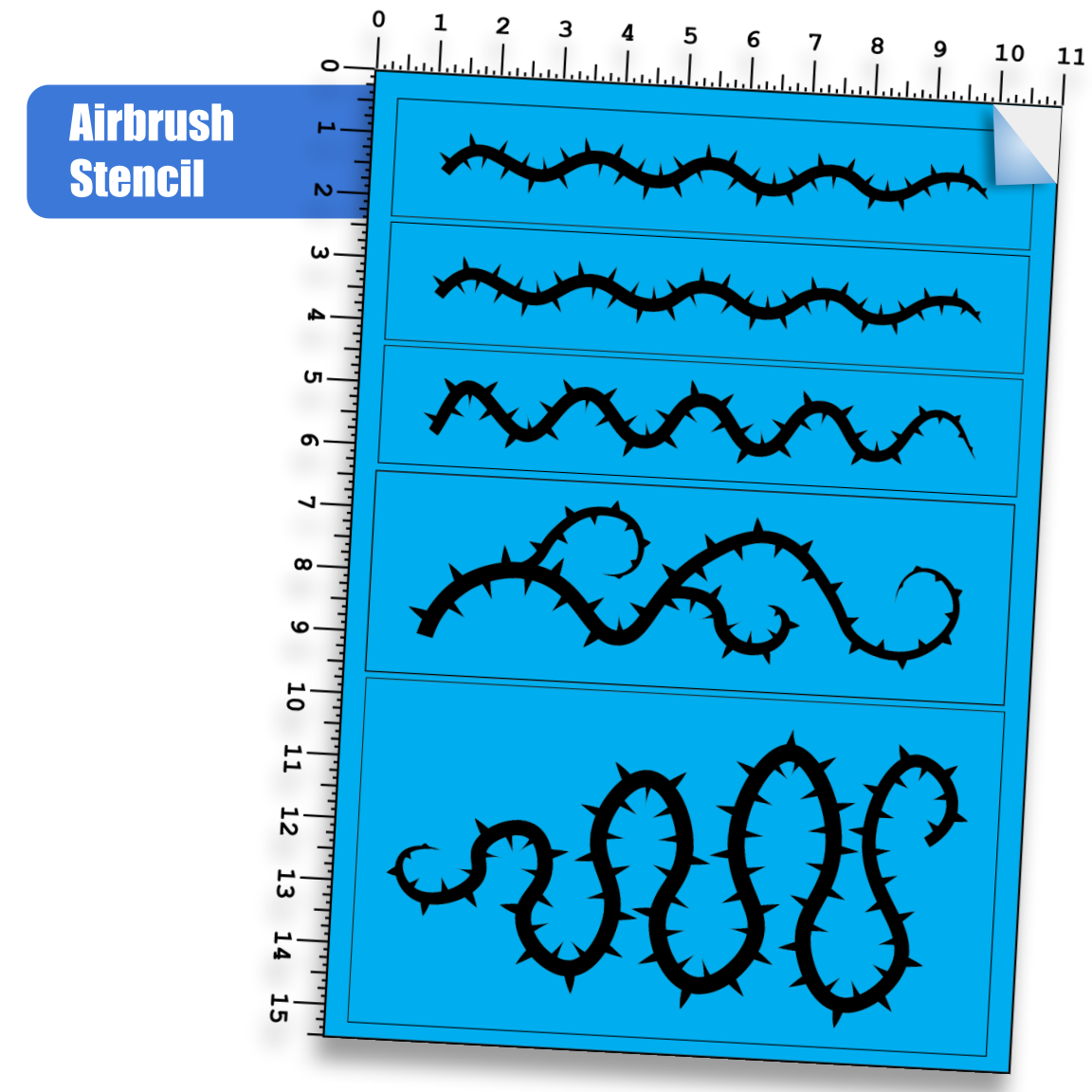 Stencil Thorn Pattern