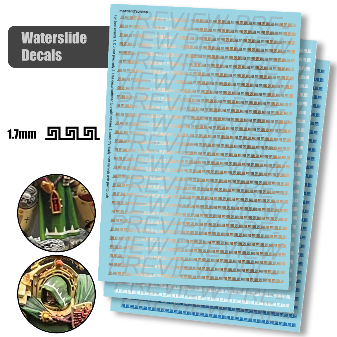 Just Robe Trim Patterns 3 Greco Roman