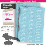 Custom Named Flying Bases