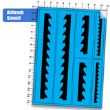 Stencil Wave Patterns 1