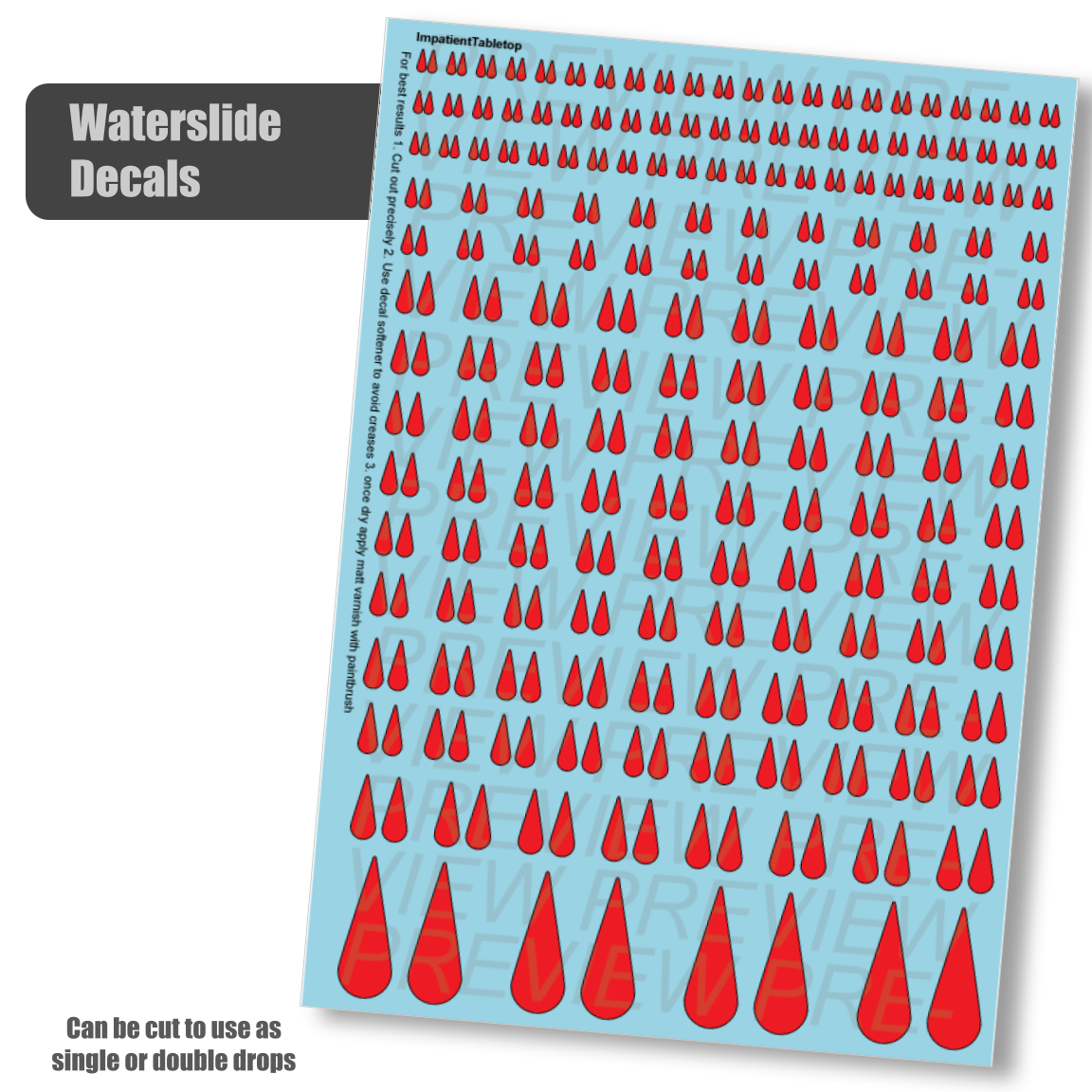 Just Blood Drops