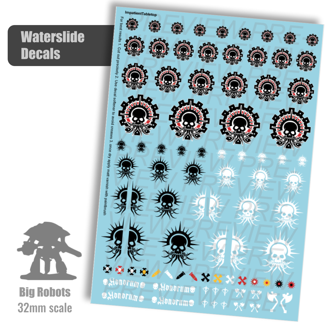 Tentacled Skull Big Robots