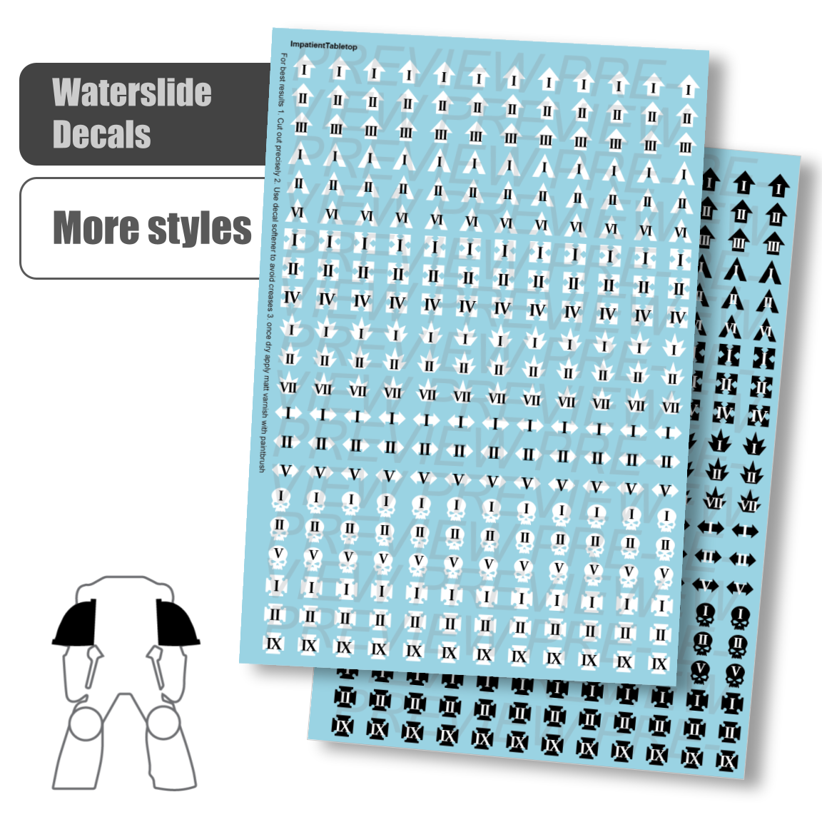 Squad Markings Roman