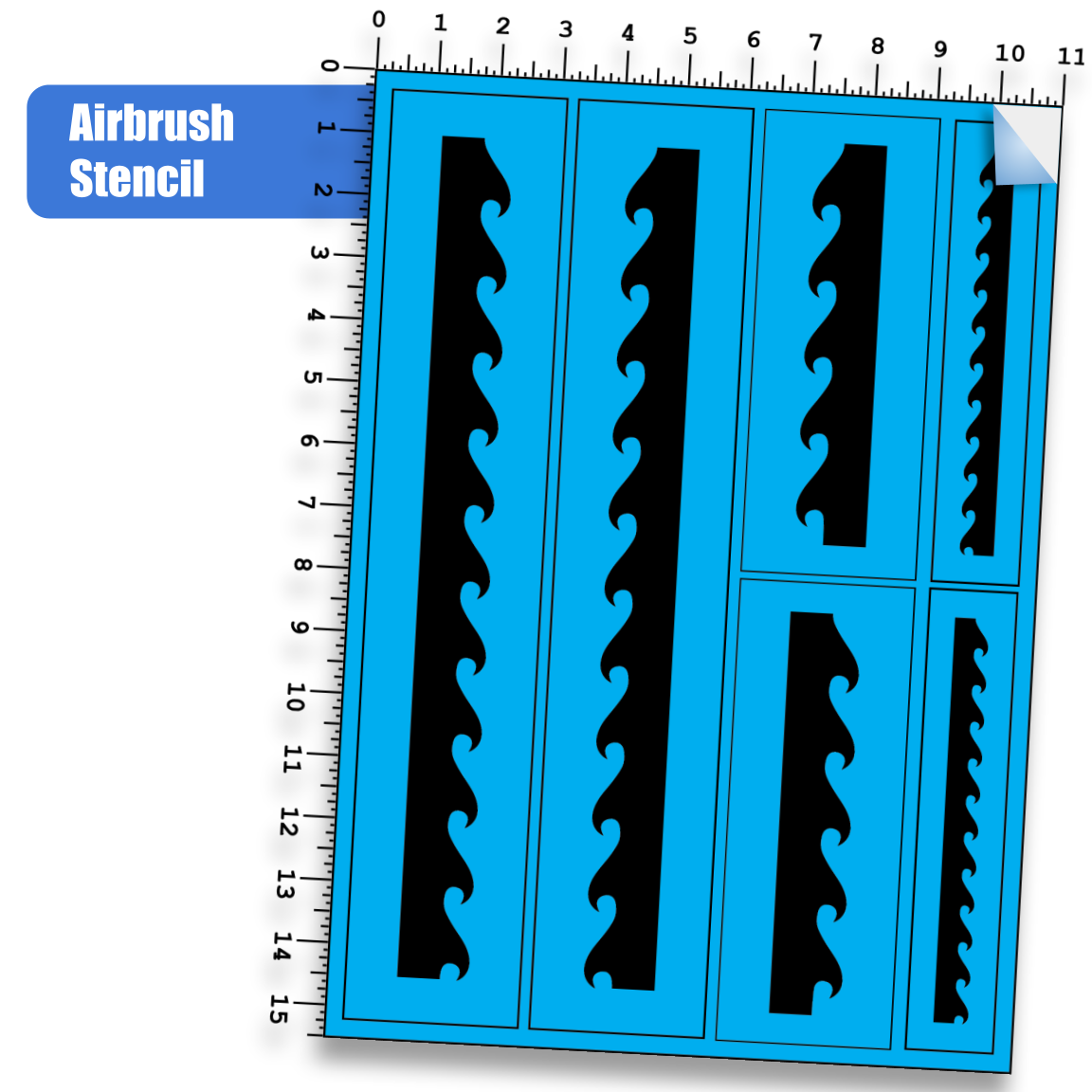 Stencil Wave Patterns 2