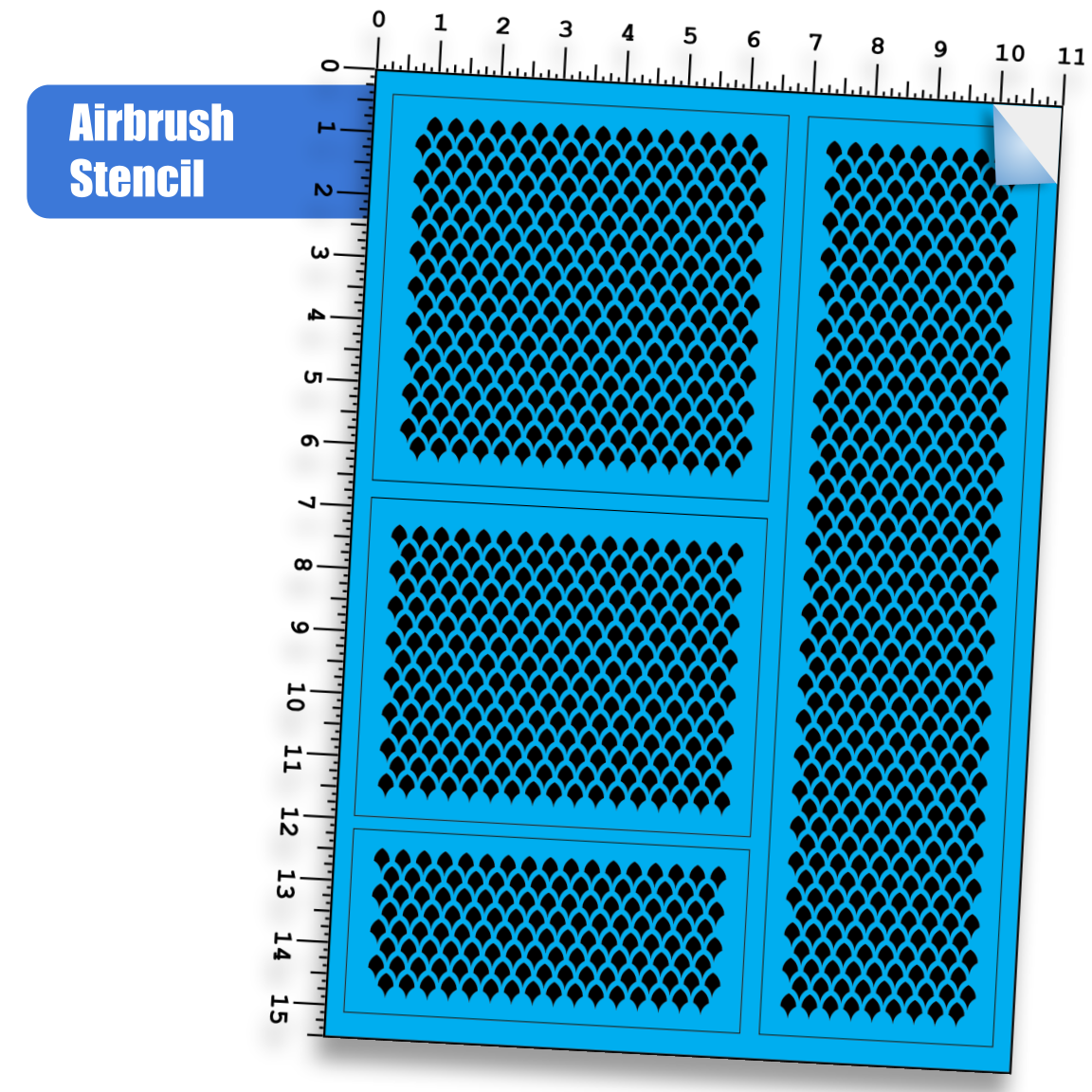 Stencil Scale Pattern