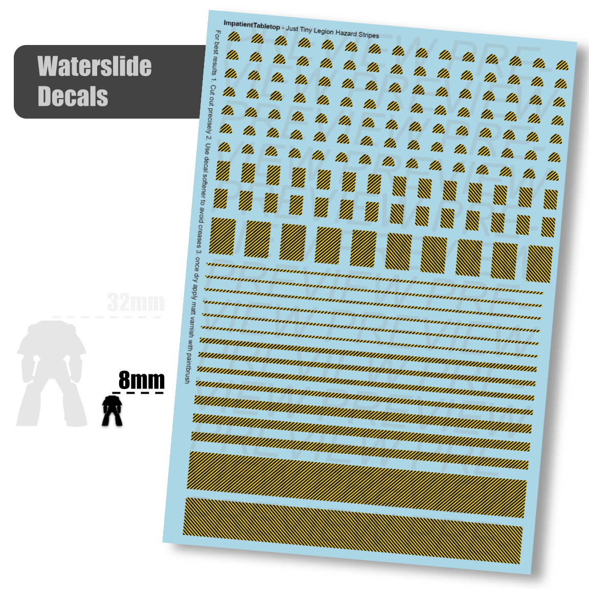 Just Hazard Stripes Tiny