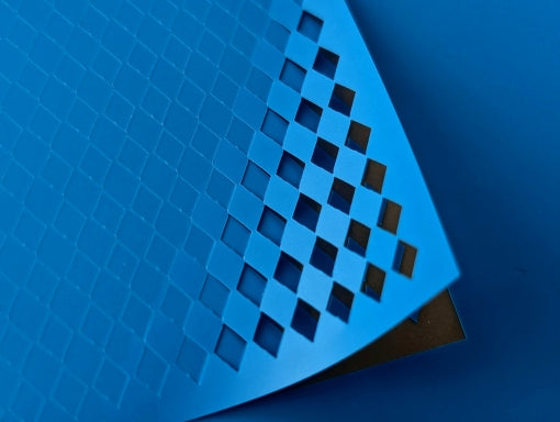 Stencil Checker Pattern