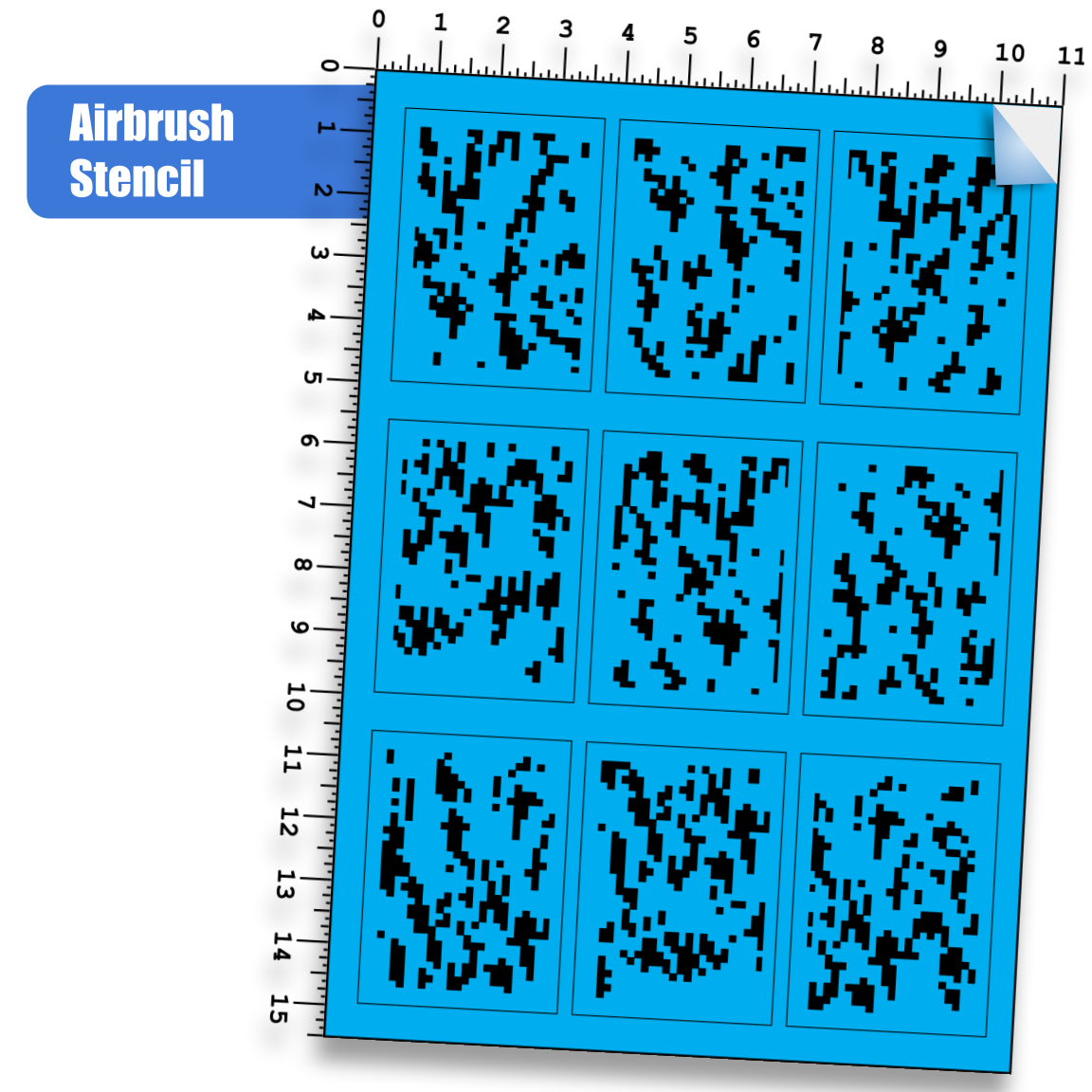 Stencil Digital Camo Pattern Infantry