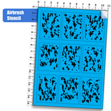 Stencil Digital Camo Pattern Infantry