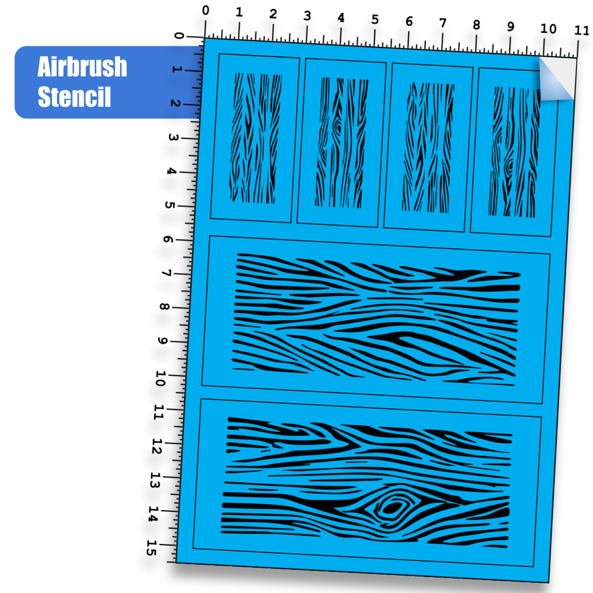 Stencil Woodgrain Pattern