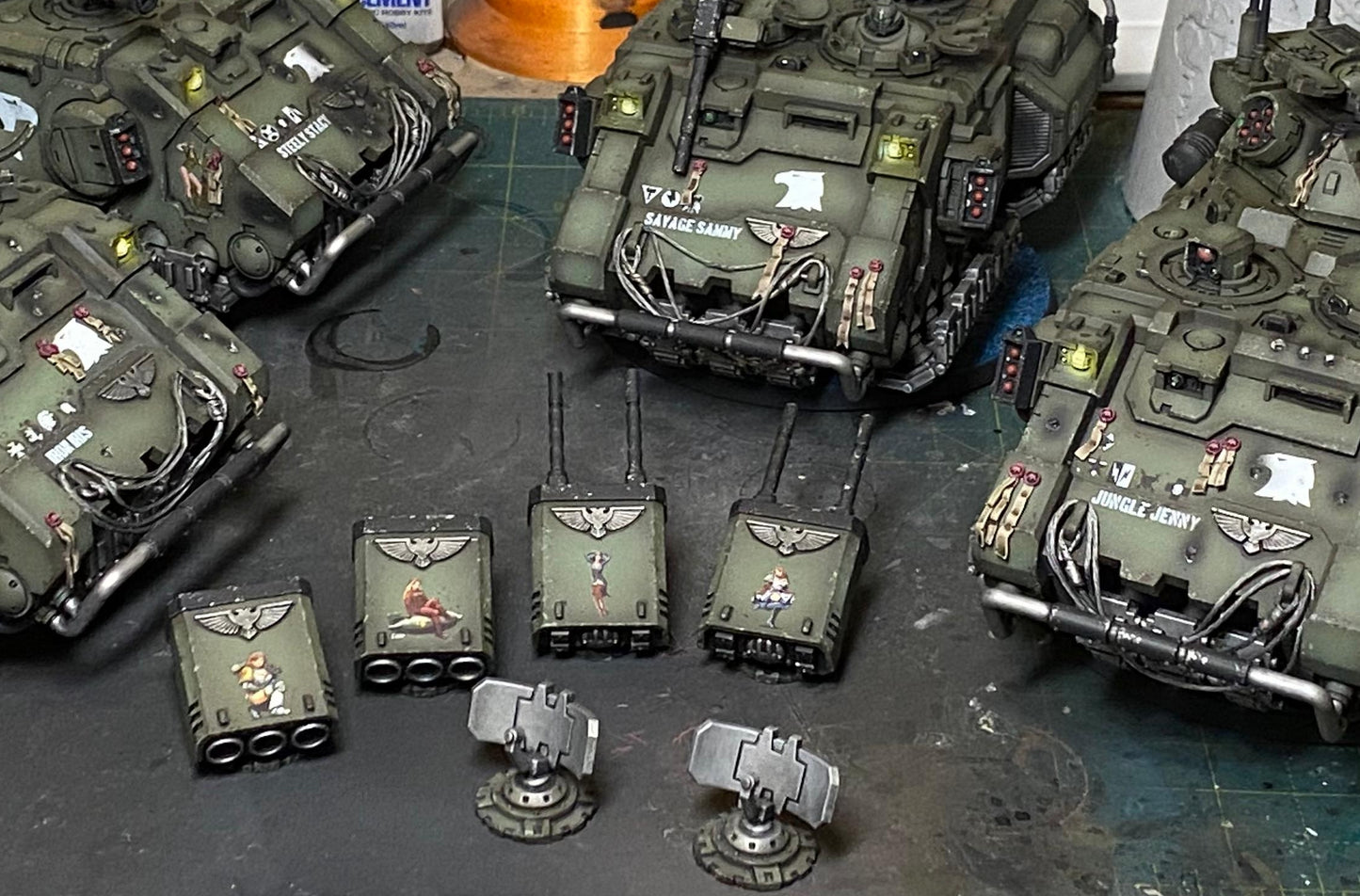 Tank Names and Pin-ups