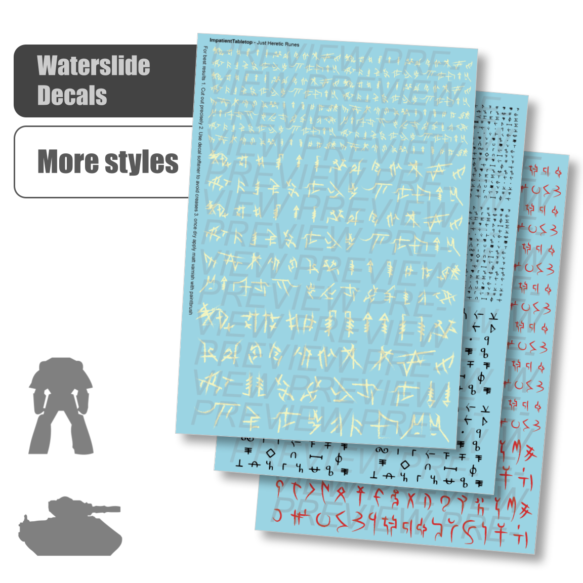 Just Heretic Runes