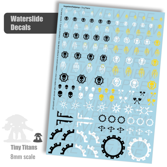 Winged Hammer Cog Tiny Titan