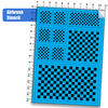 Stencil Checker Pattern