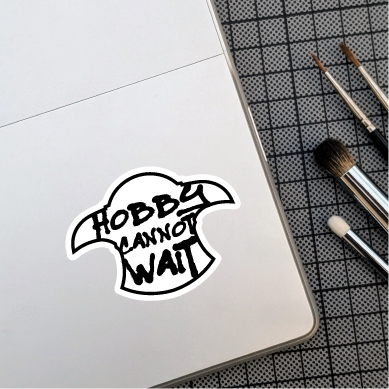 Sticker Hobby Cannot Wait Sprue Helmet