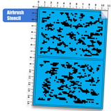 Stencil Digital Camo Pattern Vehicles