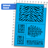 Stencil Tiger Pattern