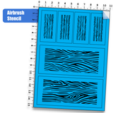 Stencil Woodgrain Pattern